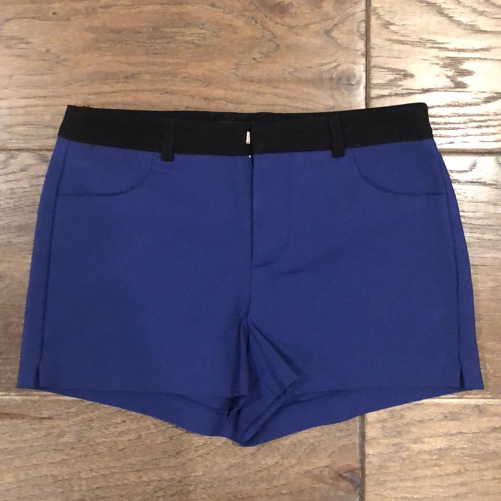 Forever21 blue dressy shorts